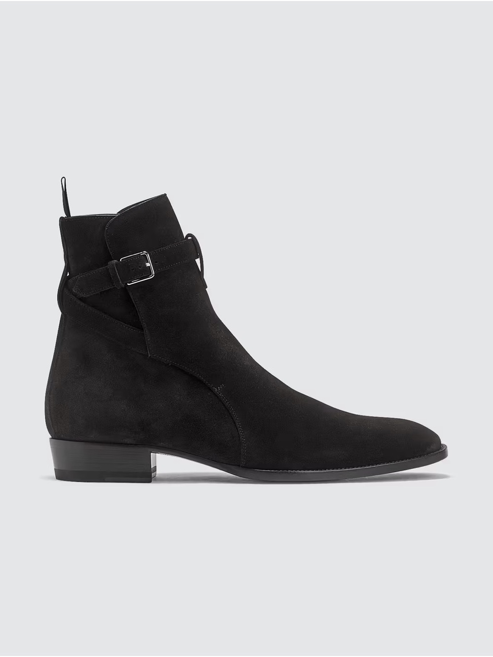 Saint Laurent Men’s Suede Wyatt Jodhpur Boots